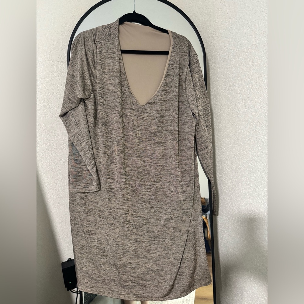 PinkBlush Gold Plus Maternity Dress